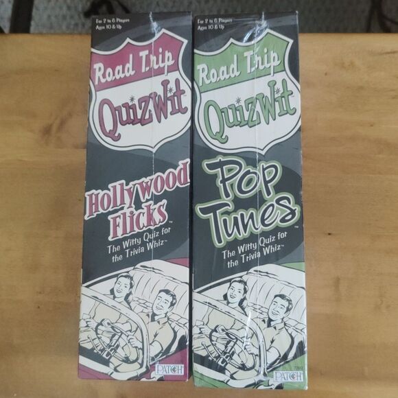Other - NIB  2 Road Trip Quiz Wit sealed Hollywood Flicks & Pop Tunes